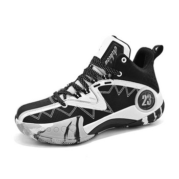 Мъжки баскетболни обувки Неплъзгащи се дишащи висококачествени маратонки Унисекс Уличен баскетбол Култура Двойка Баскетболни маратонки