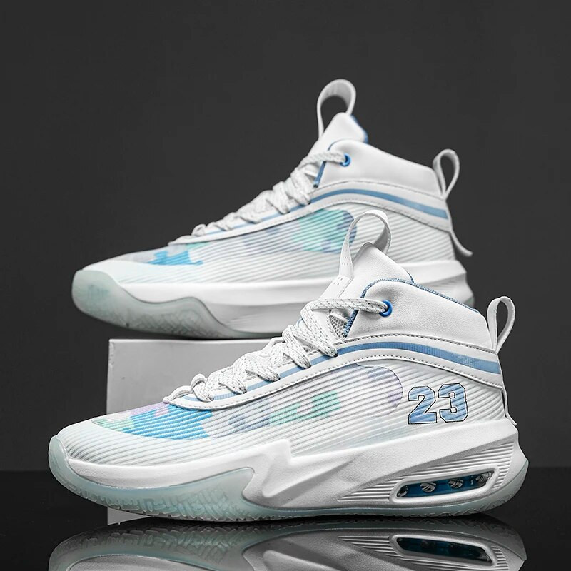 Pantofi de baschet pentru bărbați, pantofi anti-alunecare, respirabili, de înaltă calitate, unisex, baschet de stradă, cultură, pantofi de baschet pentru cuplu