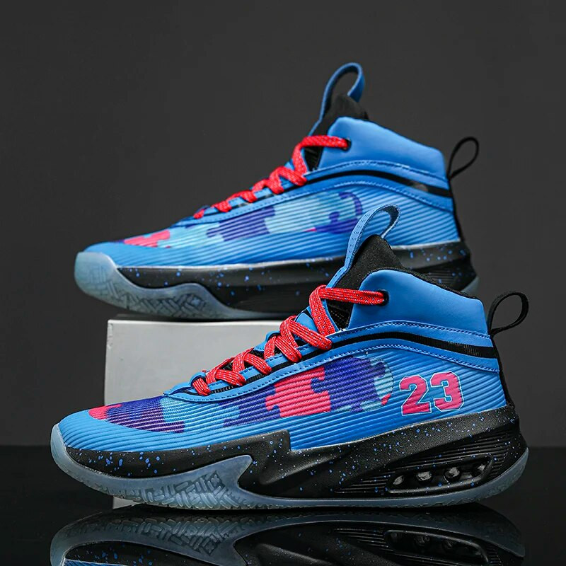 Pantofi de baschet pentru bărbați, pantofi anti-alunecare, respirabili, de înaltă calitate, unisex, baschet de stradă, cultură, pantofi de baschet pentru cuplu