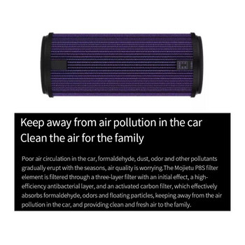 Φίλτρα καθαριστή αέρα για ανταλλακτικά Roidmi Car P8S Προσροφήστε φορμαλδεΰδη πάνω από σωματίδια PM2,5 공기청정기 필터