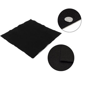 1mx1m дебелина 5/10mm домашен плат черен климатик активен въглен HEPA пречистватели на въздух аксесоари пречиствател филтър плат