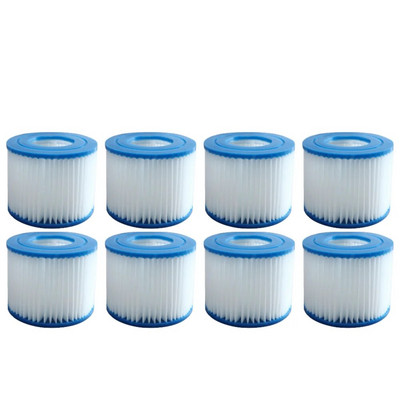 1-10 bucăți filtru de înlocuire pentru piscină, potrivit pentru cartuș de filtru Bestway Flowclear dimensiune VI Lay-Z-Spa - Miami Vegas Palm Springs