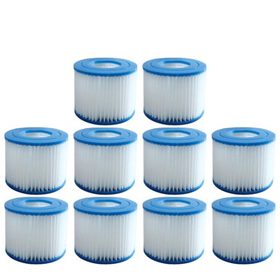 1-10 bucăți filtru de înlocuire pentru piscină, potrivit pentru cartuș de filtru Bestway Flowclear dimensiune VI Lay-Z-Spa - Miami Vegas Palm Springs