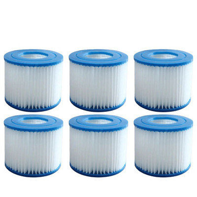 1-10 bucăți filtru de înlocuire pentru piscină, potrivit pentru cartuș de filtru Bestway Flowclear dimensiune VI Lay-Z-Spa - Miami Vegas Palm Springs