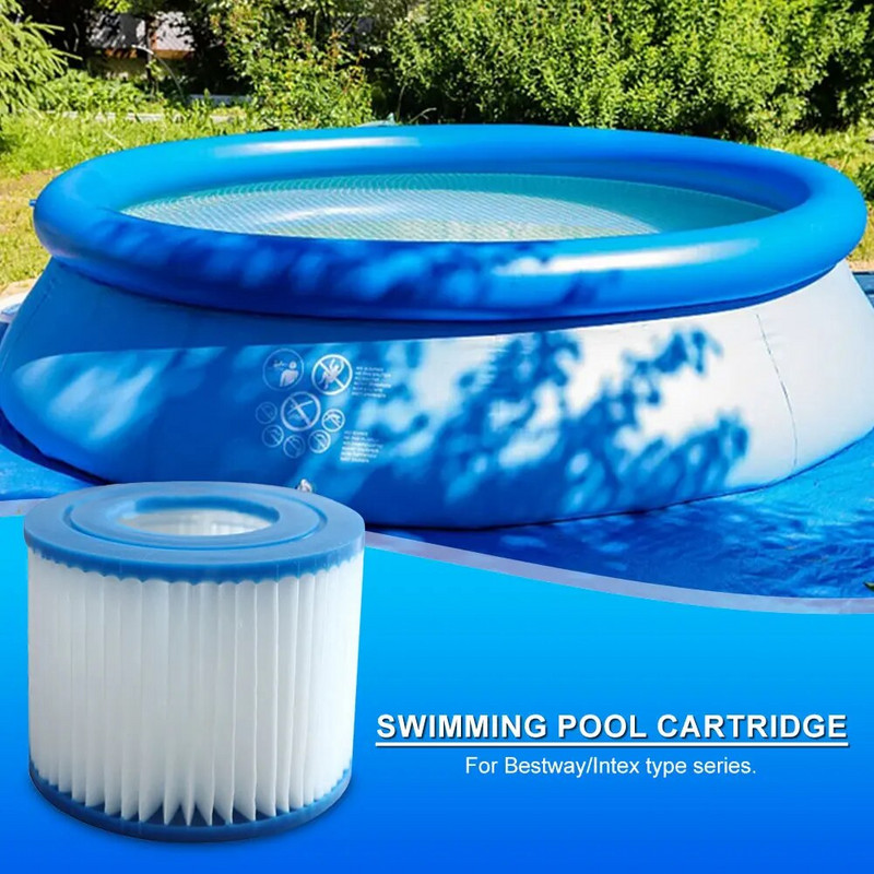 1-10 komada zamjenskog filtra za bazen koji odgovara Bestway Flowclear veličini VI filtarskom ulošku Lay-Z-Spa - Miami Vegas Palm Springs
