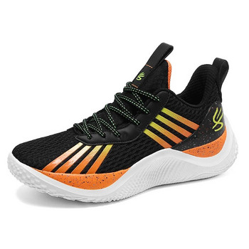 Мъжки баскетболни обувки Леки маратонки Ежедневни дишащи обувки за тенис Дамски удобни неплъзгащи се младежки спортни обувки