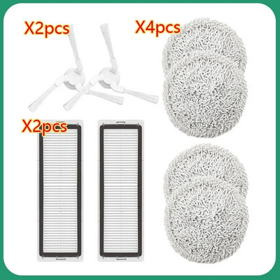 Perie principală pentru mop, perie laterală, filtru, piese de curățare a mopului pentru Xiaomi STYTJ06ZHM Accesorii pentru aspiratorul robot cu autocurățare Mijia Pro
