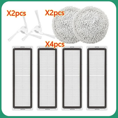 Perie principală pentru mop, perie laterală, filtru, piese de curățare a mopului pentru Xiaomi STYTJ06ZHM Accesorii pentru aspiratorul robot cu autocurățare Mijia Pro