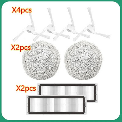 Perie principală pentru mop, perie laterală, filtru, piese de curățare a mopului pentru Xiaomi STYTJ06ZHM Accesorii pentru aspiratorul robot cu autocurățare Mijia Pro