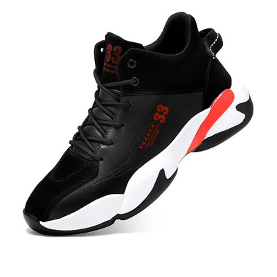 Pantofi de baschet înalți pentru bărbați de marcă, cu talpă groasă, pantofi sport anti-alunecare, la modă, pentru tineret, pantofi atletic confortabili, Tenis Para Hombre