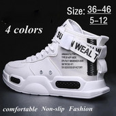 Pantofi casual pentru bărbați de marcă Pantofi înalți pentru băieți la modă Baschet, sport, tenis, pantofi în aer liber, pantofi de teren, pantofi cuplu