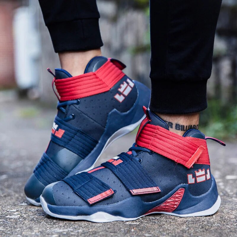 Pantofi de baschet pentru bărbați, pantofi cu aer de înaltă calitate, respirabili
