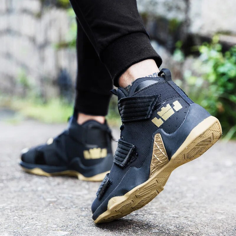 Pantofi de baschet pentru bărbați, pantofi cu aer de înaltă calitate, respirabili