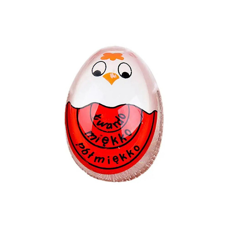 Virtų kiaušinių laikmatis Kūrybinis virtuvės laiko nustatymo artefaktas Animacinis filmas, keičiantis spalvą pyptelėjimo kiaušiniai Patvarūs plakti kiaušiniai iš širdies virtuvės įtaisai