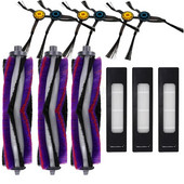 Piederumi Midea M7 M7 Pro Rezerves daļas Midea S8 S8+ Robotu putekļsūcēja nomaiņas birstei HEPA filtra izejmateriāli