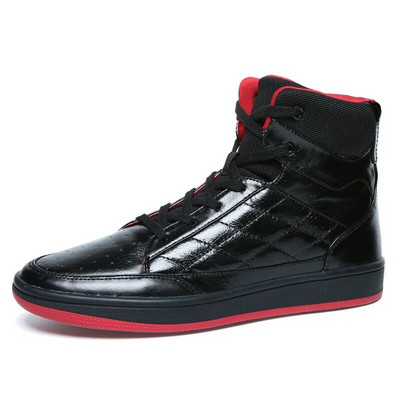 Adidași înalți din piele moale Soulsfeng, talpă din cauciuc, pantofi de baschet anti-alunecare