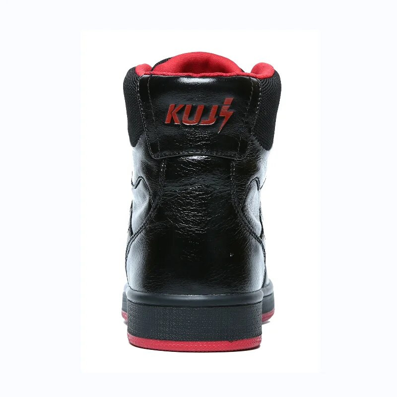 Adidași înalți din piele moale Soulsfeng, talpă din cauciuc, pantofi de baschet anti-alunecare