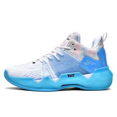 TopFight 2023 noi ghete de baschet femei roz, respirabile, pantofi sport casual, pantofi de antrenament pentru baschet în aer liber, pantofi pentru copii