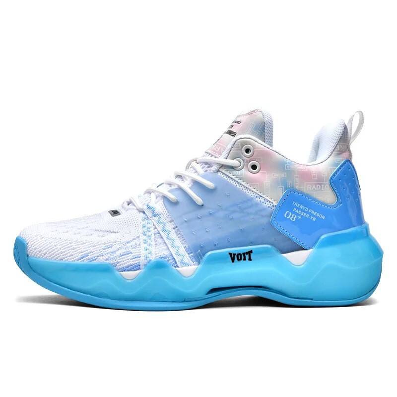 TopFight 2023 noi ghete de baschet femei roz, respirabile, pantofi sport casual, pantofi de antrenament pentru baschet în aer liber, pantofi pentru copii