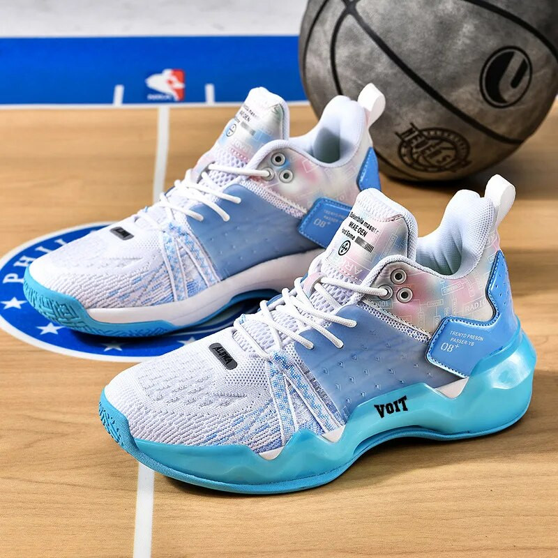 TopFight 2023 noi ghete de baschet femei roz, respirabile, pantofi sport casual, pantofi de antrenament pentru baschet în aer liber, pantofi pentru copii