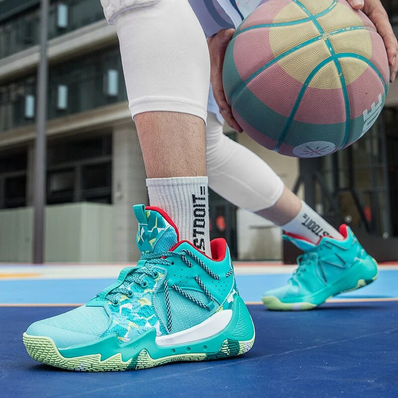 Pantofi de baschet noi, bărbați, femei, pantofi de baschet, modă pentru adulți, încălțăminte sport respirabilă, comozi, anti-alunecare, pantofi atletic, adolescenți