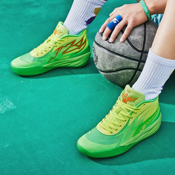 Υψηλής ποιότητας Unisex Παπούτσια Μπάσκετ Άνετα αντιολισθητικά Γυναικεία αθλητικά παπούτσια μπάσκετ Επαγγελματικά αντικραδασμικά παπούτσια προπόνησης μπάσκετ Ανδρικά