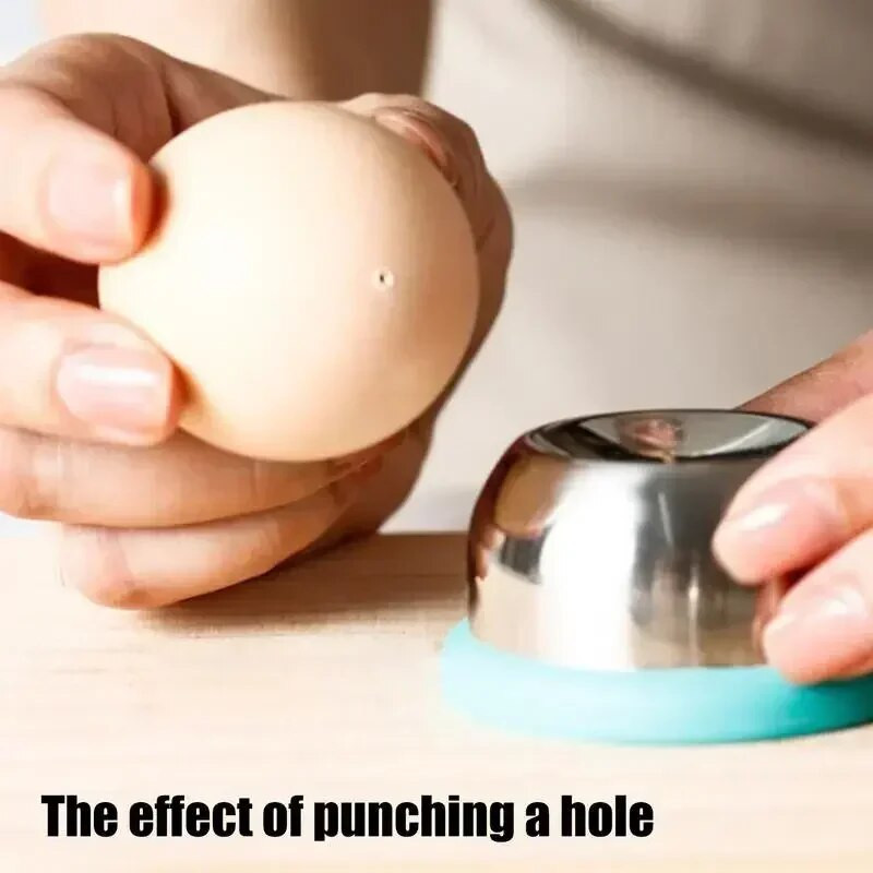 Kiaušinių perforatorius žaliems kiaušiniams Nerūdijančio plieno adata Kiaušinių perforatorius Kiaušinių perforatorius Pokerio adata Kiaušinių perforatorius Lengvai nulupti virti kiaušiniaiPiercer