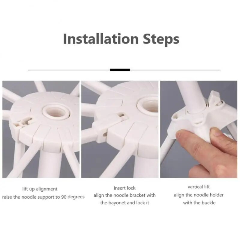 Кухненски аксесоари Сгъваема поставка за сушене на паста Стойка за сушилня за спагети Държач за сушене на юфка Висяща поставка Инструменти за готвене на паста