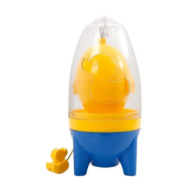 Scrambler de ouă Agitator de ouă de mână Mixer de alimente DIY Instrument manual Unelte de filator de ouă din plastic În coajă Spinner pentru ouă fierte tari