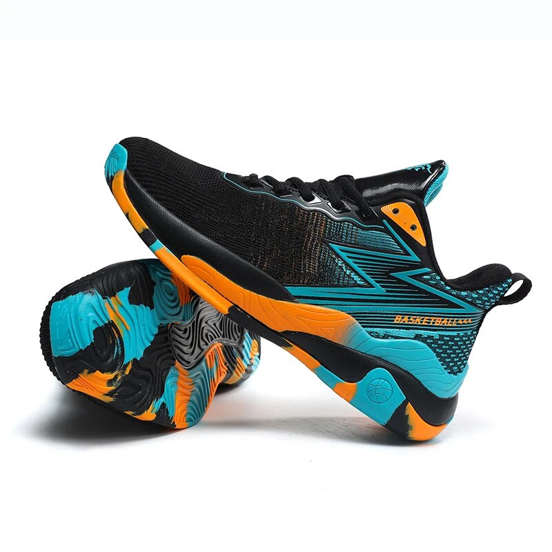 Pantofi de baschet ușori pentru bărbați, pantofi sport respirabili, pantofi de antrenament pentru bărbați, mărime mare 47 48