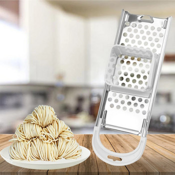 Εγχειρίδιο μηχανής ζυμαρικών Noodle Spaetzle Maker Λεπίδες από ανοξείδωτο χάλυβα Noodle Dumpling Maker Εργαλεία μαγειρέματος Αξεσουάρ κουζίνας