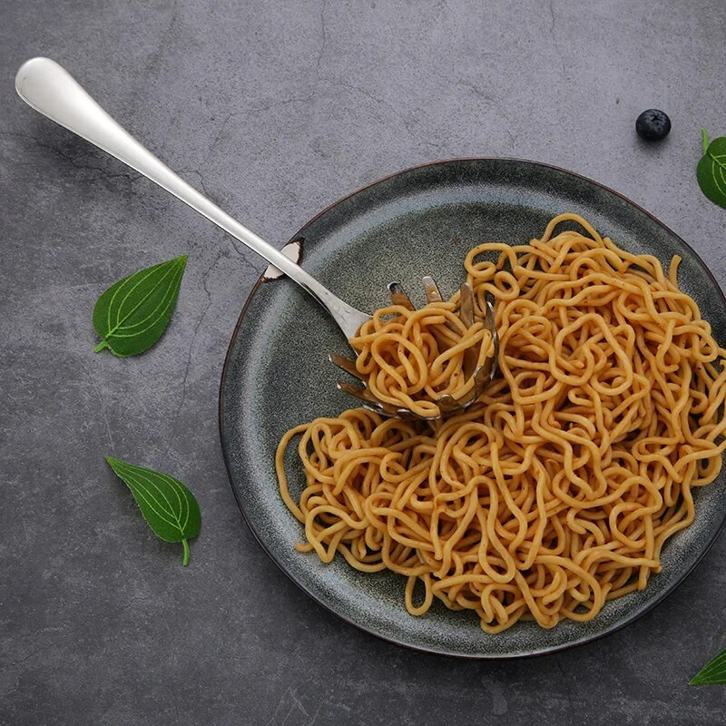 1 vnt makaronų šaukštas Vermišelių šaukštas milteliai Lo mein Lo mein šaukštas letena ilga rankena nerūdijančio plieno spagečių šaukštas