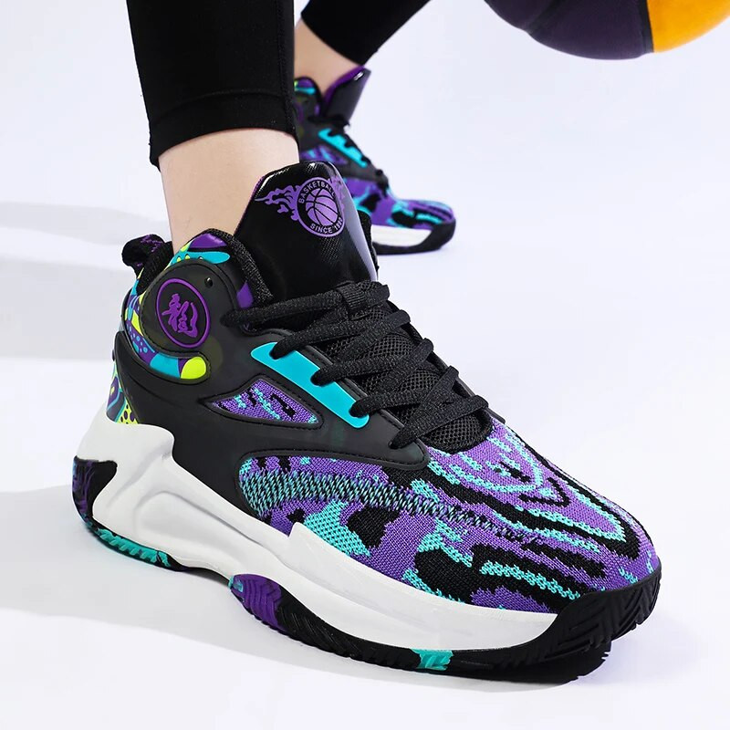 Pantofi de baschet noi pentru bărbați femei, pantofi sport confortabili, pantofi sport, pantofi de antrenament unisex, încălțăminte atletică pentru adolescenți