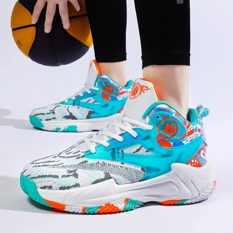 Pantofi de baschet noi pentru bărbați femei, pantofi sport confortabili, pantofi sport, pantofi de antrenament unisex, încălțăminte atletică pentru adolescenți