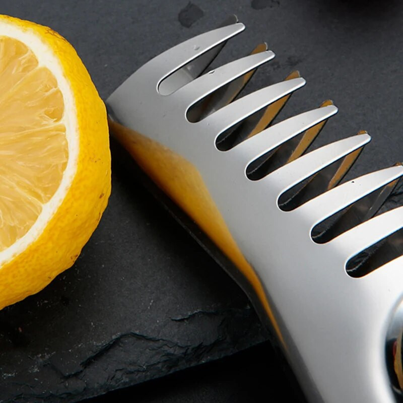 9 colių nerūdijančio plieno makaronų žnyplės makaronų spagečių maisto spaustukai, rankena, virimo reikmenys, virtuvės priedai