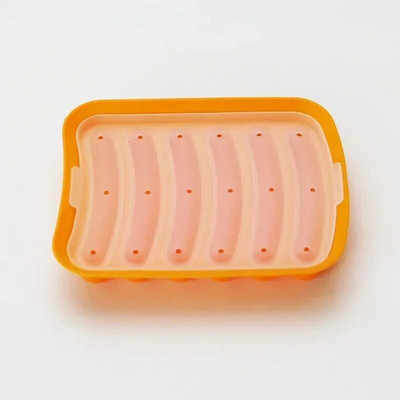 Szilikon kolbászkészítő forma barkácsolás szilikon kézzel készített hamburger hot dog forma, újrafelhasználható konyhai kiegészítők kütyü tortasütéshez