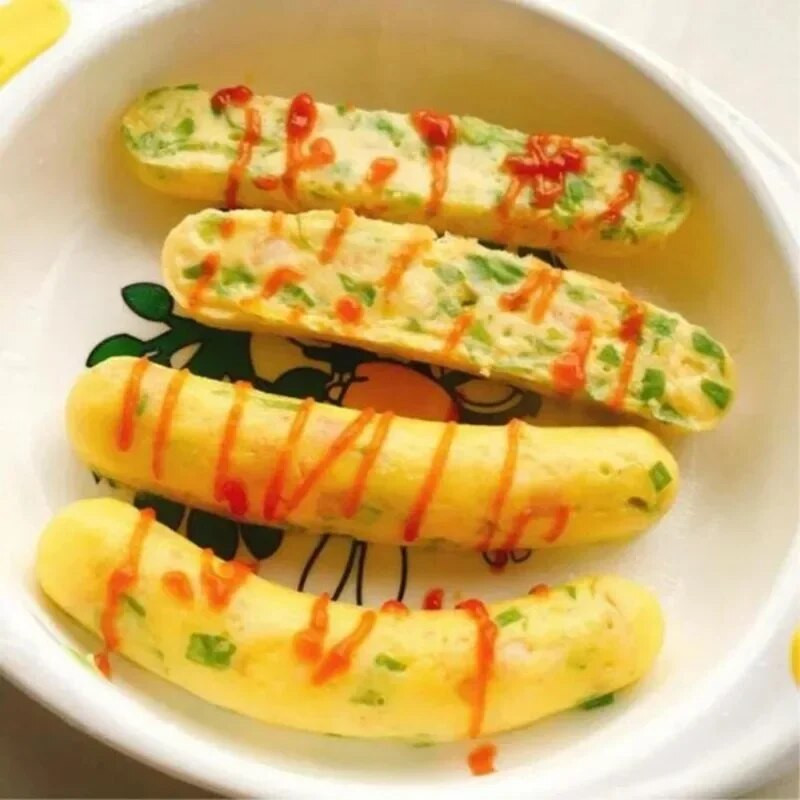 Mold din silicon pentru fabricat cârnați, bricolaj, din silicon, lucrat manual, pentru hamburger, pentru hot-dog, accesorii reutilizabile pentru bucătărie Gadget pentru plăcintă de copt