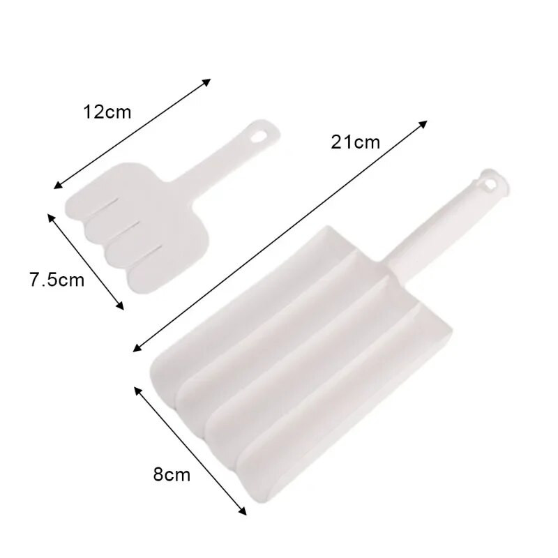 Creative Kitchen Tri četiri Pekač okruglica od riže Fish Ball Meatball Slider Skamps Meat Puffing Processor Loptica