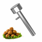 Konyhai húspréselő kütyük Kényelmes töltött húsgombóc-készítő rozsdamentes acél falafel húsgombóc Konyhai kiegészítők