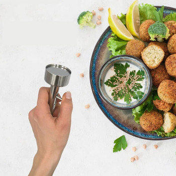 Gadgets πιεστηρίου κρέατος κουζίνας Βολικό μηχάνημα για κεφτεδάκια γεμιστό από ανοξείδωτο ατσάλι Μηχάνημα κεφτέ φαλάφελ Αξεσουάρ κουζίνας