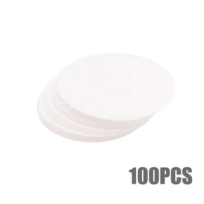 100 db 11 cm-es hamburger pogácsa papír kerek viaszpapír lap Burger Press sütéshez tortasütéshez külön 4,33 hüvelykes pogácsa olajpapír