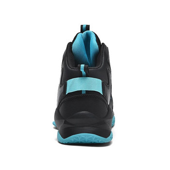 BXBR 2023 Мъжки високи кожени баскетболни обувки Тренировъчни маратонки Спортни обувки Голям размер 48 49 50 51 Баскетболни обувки против плъзгане