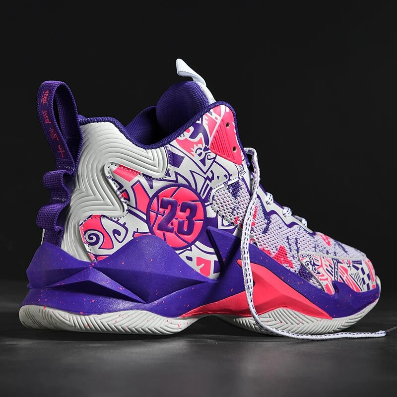 Мъжки баскетболни обувки Спортни обувки за тенис на терен Безплатна доставка Нови мъжки маратонки Неплъзгащи се баскетболни обувки за деца