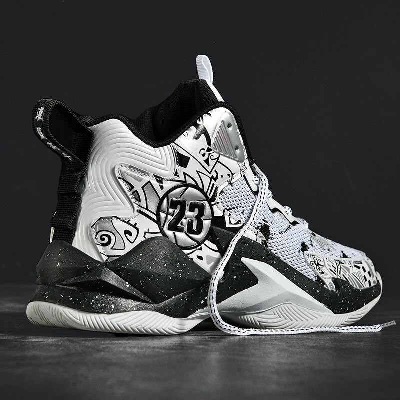 Мъжки баскетболни обувки Спортни обувки за тенис на терен Безплатна доставка Нови мъжки маратонки Неплъзгащи се баскетболни обувки за деца