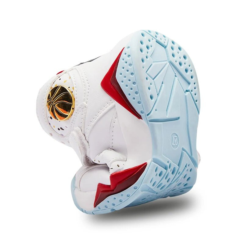 Детски баскетболни обувки TPR подметка Нехлъзгащи се баскетболни спортни обувки Момчета Маратонки за открито Детски спортни тренировъчни обувки