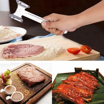 1 τμχ Υψηλής ποιότητας Meat Tenderizer Hammer for Steak Beef Εργαλεία κρέατος κοτόπουλου για αλουμίνιο Αξεσουάρ κουζίνας σφυρί Metal Mallet