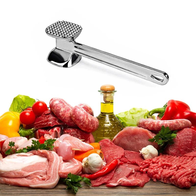 1 buc. Ciocan de înghețat carne de înaltă calitate pentru friptură, vită, carne de pui, unelte pentru ciocan din aluminiu, ciocan de metal, accesorii de bucătărie