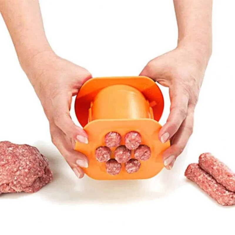 Fâșie de cârnați de casă Storcator de carne pentru cârnați, multifuncțională, nelipicioasă, din plastic, pentru presă de cârnați de uz casnic, Gadget de bucătărie