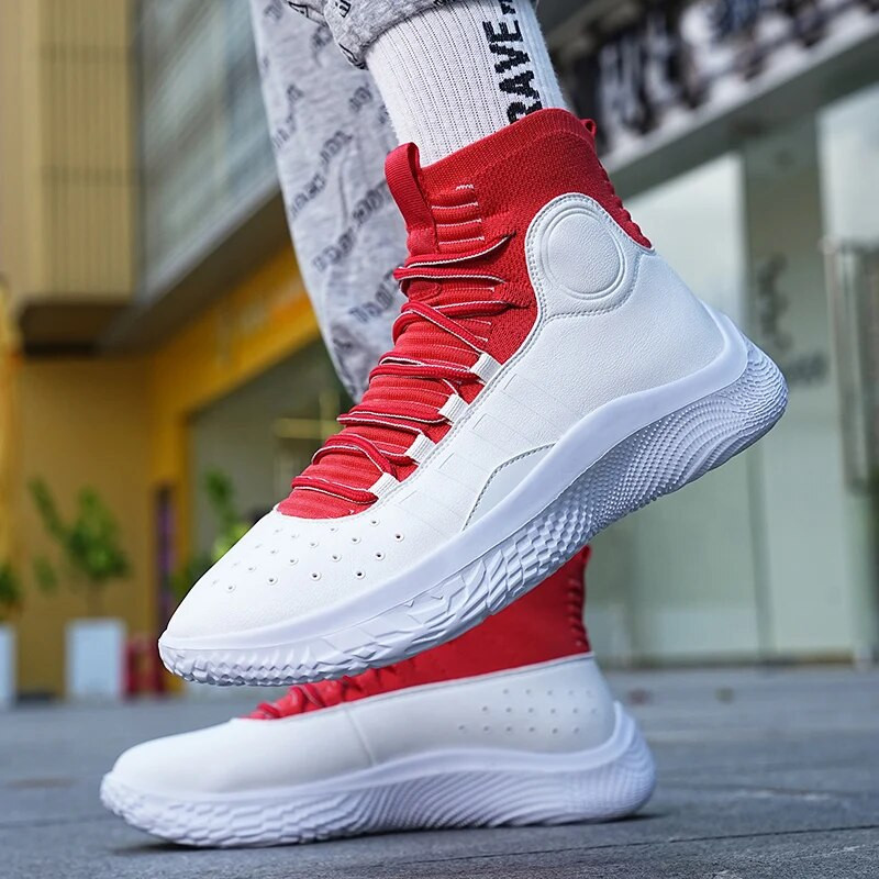 Pantofi de baschet pentru bărbați, pantofi de baschet anti-alunecare, respirabili, pentru bărbați, antrenament la sală, atletic, baschet, tenis pentru bărbați
