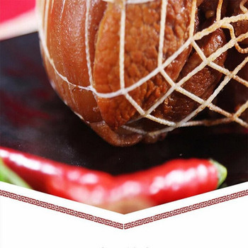 Βαμβακερό δίχτυ κρέας ζαμπόν λουκάνικο δίχτυ κρεοπωλείου λουκάνικο ρολό χοτ-ντογκ θήκη λουκάνικου Εργαλεία συσκευασίας Εργαλεία μαγειρέματος κρέατος